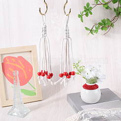 Wood Bead Banana Hangers&nbsp;AJEW-WH0415-10A