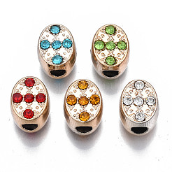 UV Plating Acrylic European Beads&nbsp;OACR-N010-043LG
