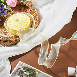 Polyester Lace Trim&nbsp;DIY-TAC0010-49B