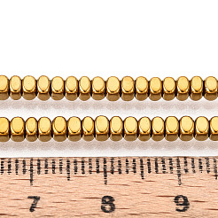 Electroplated Synthetic Non-magnetic Hematite Beads Strands&nbsp;G-T139-61B