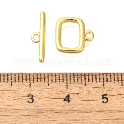 Brass Toggle Clasps&nbsp;KK-B121-05G