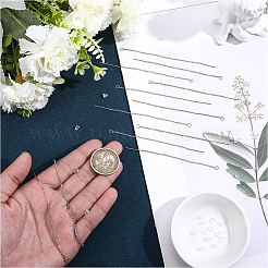 8 Pairs 2 Colors 304 Stainless Steel Earring Findings&nbsp;STAS-BBC0009-72