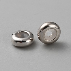 Sterling Silver Spacer Beads&nbsp;LS-STER-WH0017-11P