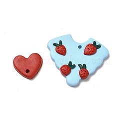 Handmade Polymer Clay Pendants Sets&nbsp;CLAY-B003-09