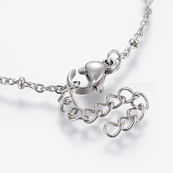Tarnish Resistant 304 Stainless Steel Anklets&nbsp;AJEW-H013-05P