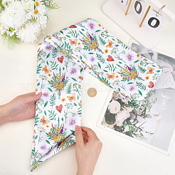 1Pc Flower Printed Polyester Wrap Lady Belts&nbsp;AJEW-CP0009-89A