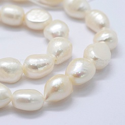 Natural Cultured Freshwater Pearl Beads Strands&nbsp;PEAR-K004-06A