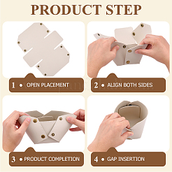 2Pcs PU Leather Pen Holders&nbsp;AJEW-CL0002-25A