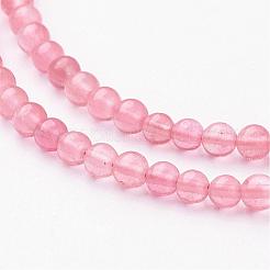 Cherry Quartz Glass Beads Strands&nbsp;Z0ND1011
