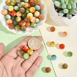 75Pcs Transparent Resin Beads&nbsp;RESI-PA0001-36