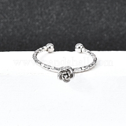 304 Stainless Steel Cuff Rings for Women&nbsp;RJEW-H250-01P