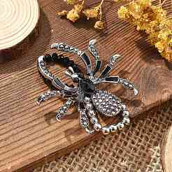 Plastic Beads Finger Rings&nbsp;RJEW-K387-06AS