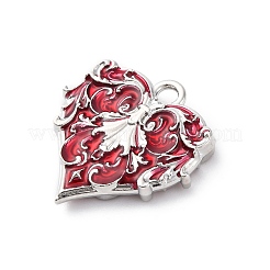 Alloy Enamel Pendants&nbsp;X-PALLOY-V002-02P-02