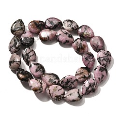 Natural Rhodonite Beads Strands&nbsp;G-P561-B10-01