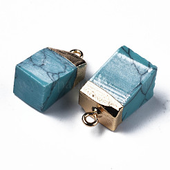 Synthetic Turquoise Pendants&nbsp;G-Q998-035C
