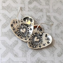 Retro Alloy Dangle Earrings&nbsp;WG4E71B-01