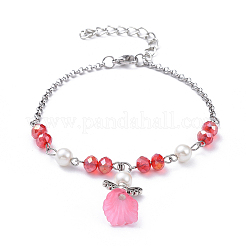 Charm Bracelets&nbsp;BJEW-JB05191-M