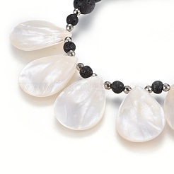 Spiral Shell Stretch Charm Bracelets&nbsp;BJEW-JB04114