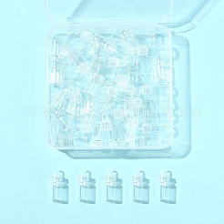 50Pcs Glass Bottle Pendant Decoration&nbsp;BOTT-FS0001-06