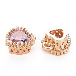Brass Micro Pave Cubic Zirconia Charms&nbsp;KK-S356-773K