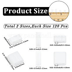 240Pcs 2-Hole Opaque Glass Seed Beads&nbsp;SEED-SC0001-62A