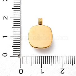 304 Stainless Steel Pendants&nbsp;STAS-I331-34G