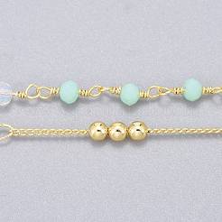 Handmade Brass Curb Chains&nbsp;CHC-I035-02G-09