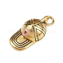 304 Stainless Steel Enamel Pendants&nbsp;LS-STAS-L296-04G