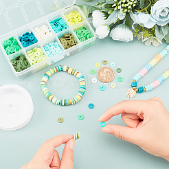 Handmade Polymer Clay Beads&nbsp;CLAY-FH0001-02C-02