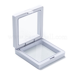 Square Transparent PE Thin Film Suspension Jewelry Display Stands&nbsp;CON-D009-02A-01