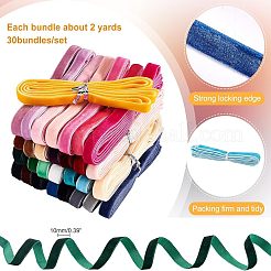 60 Yards Single Face Velvet Ribbon&nbsp;OCOR-WH0071-02