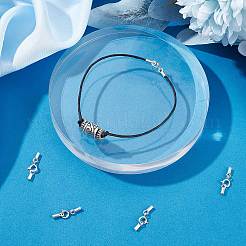 4 Sets 925 Sterling Silver Spring Ring Clasps&nbsp;STER-BBC0001-45A