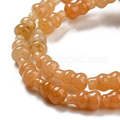 Natural Red Aventurine Beads Strands&nbsp;G-C039-A08
