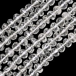 Natural Quartz Crystal Beads Strands&nbsp;G-L642-J05-02