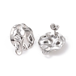 Non-Tarnish 304 Stainless Steel Stud Earring Finding&nbsp;STAS-C059-09P