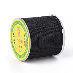 Polyester Braided Cord for Jewelry Making&nbsp;OCOR-F011-C04