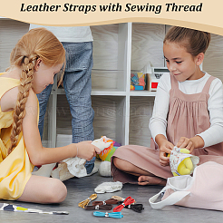6.5M 13 Colors Flat Imitation Leather Cord&nbsp;LC-FG0001-01
