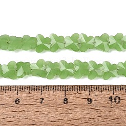 Imitation Jade Glass Beads Strands&nbsp;GLAA-Q118-01A-A01