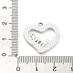 Alloy Rhinestone Pendants&nbsp;FIND-U026-13P