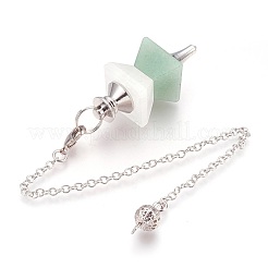Natural Green Aventurine Dowsing Pendulums&nbsp;KK-F756-09G