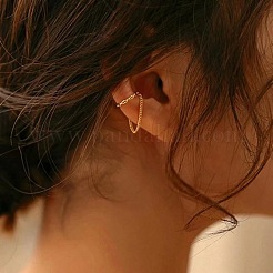 Alloy Curb Chain Cuff Earrings&nbsp;FS-WG8405F-01