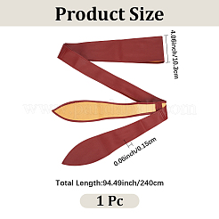 Wide PU Leather Tie Knot Belly Belts for Women&nbsp;AJEW-CY0003-07B