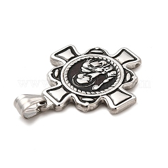 304 Stainless Steel Religion Big Pendants&nbsp;STAS-E184-24P