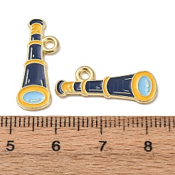 Ocean Alloy Enamel Pendants&nbsp;ENAM-B041-01G