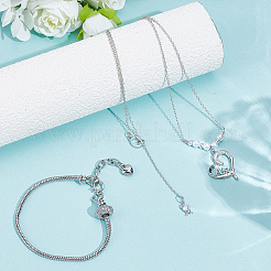 925 Sterling Silver Twister Clasps&nbsp;STER-BC0004-33P