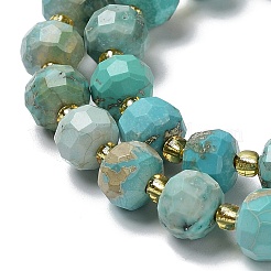 Natural Howlite Beads Strands&nbsp;G-E604-D01-A