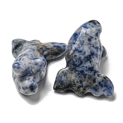 Natural Blue Spot Jasper Carved Healing Goldfish Figurines&nbsp;DJEW-D012-08J