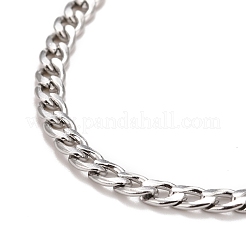 Non-Tarnish 304 Stainless Steel Chain Bracelets for Women or Men&nbsp;BJEW-A039-04P