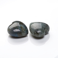 Natural Labradorite Heart Love Palm Worry Stone&nbsp;G-I274-46E