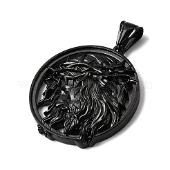 304 Stainless Steel Pendants&nbsp;STAS-I370-02EB-01